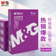 M&G 晨光 APYVSG36 紫晨光A4 70g 500张/包 5包1箱