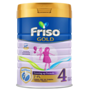 PLUS会员！Friso 美素佳儿 金装 成长配方奶粉 4段 900g/罐 新加坡版