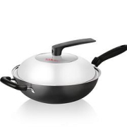 24日0点：COOKERKING炊大皇B49414铸铁炒锅32cm