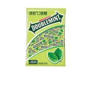 有券的上：DOUBLEMINT绿箭口香糖薄荷味270g共100片
