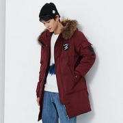 SNOWFLYING 雪中飞 X90140805 男士中长款连帽羽绒服