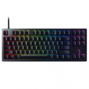 RAZER 雷蛇 猎魂光蛛竞技版 87键 有线机械键盘 黑色 雷蛇红轴（线性光轴）RGB