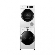 PLUS会员：Midea 美的 MG100V70WD5+MH100VTH707WY-T05S 洗烘套装