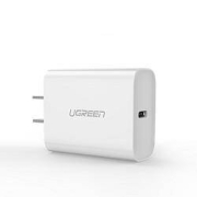 UGREEN 绿联 CD137 手机充电器 Lighting 20W 直充白