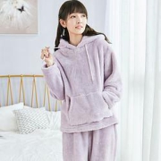 COSMOLADY都市丽人官方旗舰店秋冬保暖加厚男款女款家居服