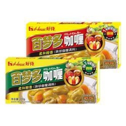 好侍百梦多咖喱块原味+微辣200g*2盒