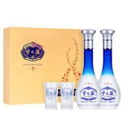 10日20点：YANGHE洋河梦之蓝蓝色经典M152%vol浓香型白酒500ml*2瓶礼盒装