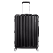 AMERICAN TOURISTER 美旅 铝框拉杆箱 潮男女托运旅行箱商务万向轮行李箱 29英寸TSA密码箱BB5哑光黑色