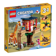 21日0点、黑卡会员：LEGO乐高创意系列31116野生动物树屋