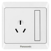 Panasonic松下WMWA608-N三孔带开关插座16A