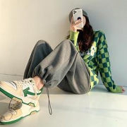 文墨 女士束腿休闲裤  A1PA1409V35302
