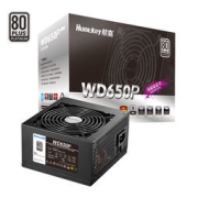 Huntkey 航嘉 WD650P 白金650W电脑电源