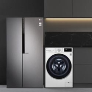 PLUS会员：LG 乐金 S630DS11B+FLX10M4W 628升对开门冰箱+10.5KG变频滚筒洗烘一体机