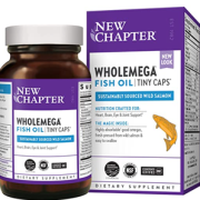 一件免税！New Chapter 新章 顶级阿拉斯加野生鲑鱼油500mg*90粒  直邮含税到手￥138.1