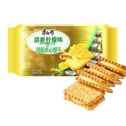 康师傅甜酥夹心饼干清新柠檬味384g