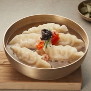 bibigo 必品阁 紫菜虾仁王饺子 350g