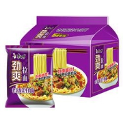 康师傅劲爽系列酸菜牛肉面五连包