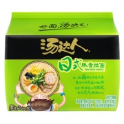 京喜APP：统一 方便面 汤达人 日式豚骨味拉面 五连包