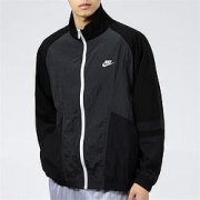 NIKE耐克男装新款立领时尚潮流跑休闲健身训练运动服宽松夹克外套
