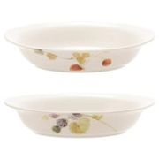 NARUMI 鸣海 41630-33321 Lucy Garden系列 焗烤菜盘子套装 直径22cm 2个装 含税到手约153.44元