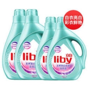 Liby 立白 亮白洗衣液12斤瓶套装（1kg*2瓶+2kg*2瓶）低泡易漂洗 手洗机洗适用护衣不伤衣足足4大瓶