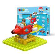 BLOKS 布鲁可积木 创造大师积木桶系列 80110 我的乐园之摇摆火箭