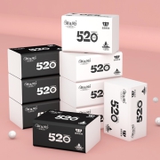22点预告：新逸风 抽纸纸巾520系列家 精品装3包（300张）