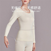 都市丽人 女士保暖内衣套装  2W13A0
