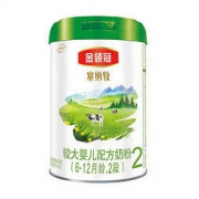 金领冠 塞纳牧系列 有机较大婴儿奶粉 国产版 2段 405g