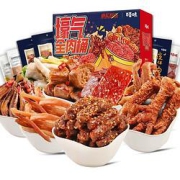 Be&Cheery百草味多肉桶肉类零食大礼包礼盒1636g