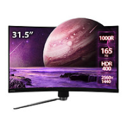 20点！MSI 微星 MPG ARTYMIS 323CQR 月神 34英寸曲面VA显示器（2560x1440、165Hz、1000R、HDR400）