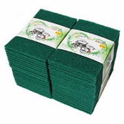 去污不易沾油！元气有品 百洁布 20片装