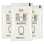 君乐宝简醇0添加蔗糖酸奶100g*10