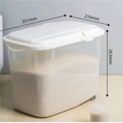 聚划算百亿补贴：禧天龙 塑料 家用米桶 12L（送量杯）
