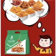 限地区：良品铺子 火辣大满贯 零食大包 618g