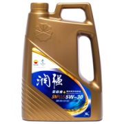 京东超市昆仑润滑油 润强 全合成机油 汽机油 汽车保养 5W-30 SN PLUS 4L