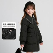 Deesha笛莎女童中长款羽绒服