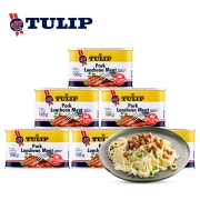 丹麦进口 Tulip 郁金香 经典午餐肉罐头 198gx6罐x2件