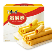 PLUS会员！康师傅 蛋酥卷鸡蛋卷 奶油味 216g