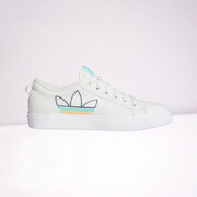 adidas 阿迪达斯 Nizza Trefoil W Q46353 女子休闲运动鞋
