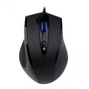 A4TECH 双飞燕 N-810FX 有线鼠标 1600DPI 绅士哑黑
