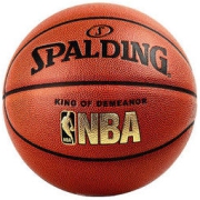 SPALDING 斯伯丁 NBA比赛用球系列 PU篮球 76-167Y 橘色 7号/标准