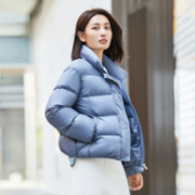 90%白鸭绒 高梵 21冬款 女士轻暖系列短款羽绒服