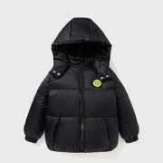 ABCKIDS儿童羽绒服2021冬季新款男童休闲外套简约日常风中大童上衣潮