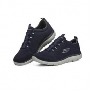 双11预告：SKECHERS 斯凯奇 232186 男士一脚蹬网面休闲鞋