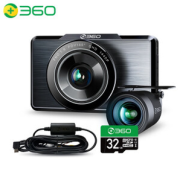 PLUS会员：360 G580 行车记录仪 双镜头 +32G卡+降压线组套产品