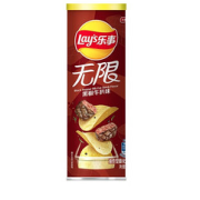 有券的上：Lay's乐事无限薯片黑椒牛扒味104g