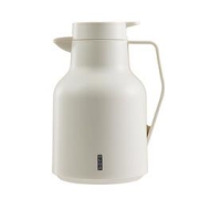 京东京造玻璃内胆保温壶1.5L炼乳白
