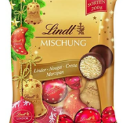 Lindt 瑞士莲 圣诞混合巧克力 200g*2盒 含税到手约￥130