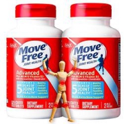 MoveFree益节氨糖软骨素钙片蓝瓶80粒*2瓶